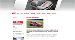 Desktop Screenshot of konrad-motorsport.de