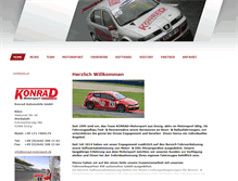 Tablet Screenshot of konrad-motorsport.de